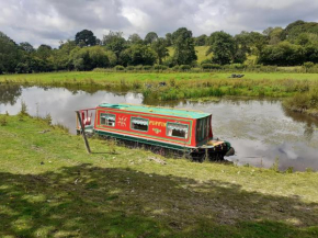 Pretty & cosy boat in stunning valley view Wales